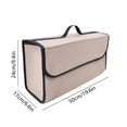 thumbnail image 3 of Clearance GFHFHITJ Trunk Organizer Car Storage Box Trunk Storage Box Car Interior Supplies Multifunctional Trunk Car Storage Box Car Organizer Bag, 3 of 6