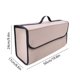 thumbnail image 4 of Bolsa organizadora de caja de almacenamiento para automóvil | Solución multifuncional de almacenamiento interior y maletero | Forro polar portátil y duradero | Diseño que ahorra espacio | Vino de, 4 of 7