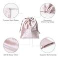 thumbnail image 4 of Bolsas de terciopelo con cordón QIANF, 12 unidades, 10 x 15 cm, color rosa, 4 of 9