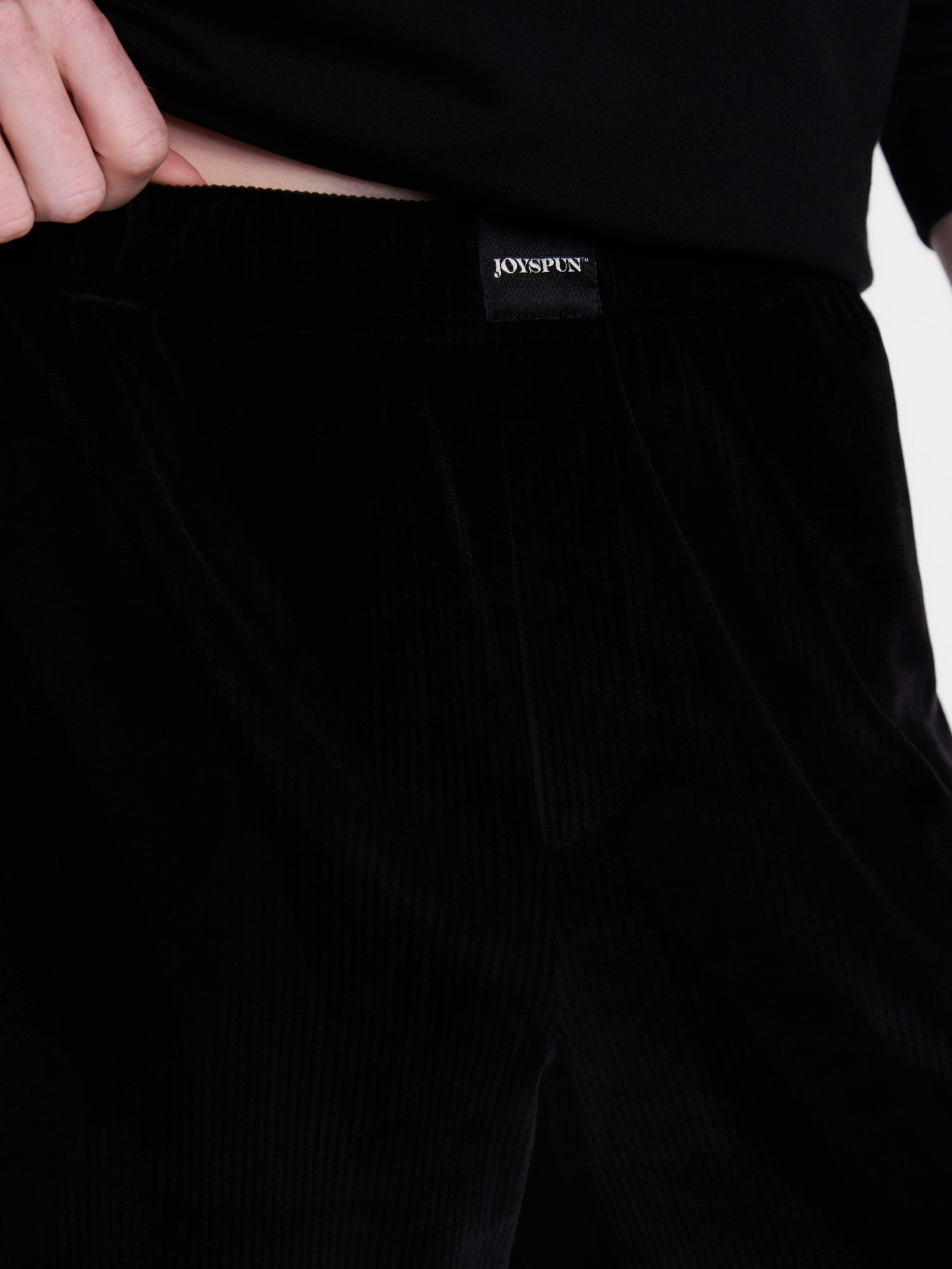 Joyspun Women's Velour Sleep Pants, Sizes XS-3X