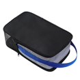 thumbnail image 2 of Bolsa de para zapatos con asa, portátil para hombres y mujeres, organizador para llevar zapatos, ideal para golf, uso diario, gimnasio y viajes. azul, 2 of 7