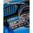 thumbnail image 1 of OUYAWEI 12V Electric Ride On Truck with Remote Control Ride On Toy Gift for Boys & Girls Bluetooth Music Player LED Lights for 3-6 Years,Blue, 1 of 7
