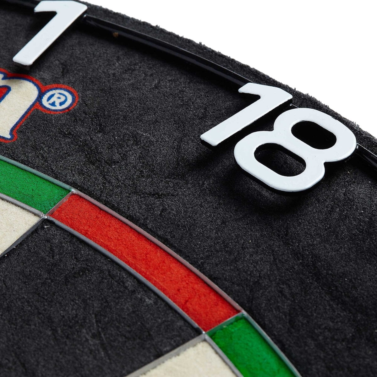 Unicorn Eclipse Ultra Bristle Dartboard - Ultra Spider and Bullseye with 33% Less Embedded Wire - Ultra-Vis Number Ring - UniLock System for Stability