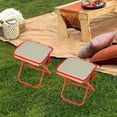 thumbnail image 4 of Fiudx Taburete Portátil, Silla Plegable Compacta, Asiento Pequeño y Resistente, Diseño Ligero de Tela Oxford, Ideal para Acampar Al Aire Libre, Ideal para Viajes y Senderismo, Incluye Bolsa de Almace, 4 of 6