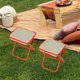 thumbnail image 5 of Xihbxyly Taburete Portátil, Silla Plegable Compacta, Asiento Pequeño y Resistente, Diseño Ligero de Tela Oxford, Ideal para Acampar Al Aire Libre, Ideal para Viajes y Senderismo, Incluye Bolsa de Alm, 5 of 7