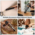 thumbnail image 6 of MECO Cordless Compressed Air Duster Vacumm, Replaces Canned Air Spray, Computer Keyboard Dust Cleaner Blower for Electronic, 6 of 7