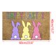 thumbnail image 3 of Teissuly Easter Doormat Easter Eggs Rabbit Entryway Front Porch Rugs Anti-skid Bottom Floor Indoor Outdoor Carpet for Home Patio Home Decor (40*60cm) Teissuly WER202401276321, 3 of 7