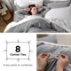thumbnail image 5 of Funda Nórdica King Size - Suave Prelavado King Duvet Cover Set, 3 Piezas, 1 Funda Nórdica, 5 of 8