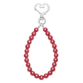 thumbnail image 2 of 2 Pcs Pendentif en Forme de Cœur en Forme de Perle pour Voiture, Porte-Clés et Décoration de Sac à Main Diy (Rouge Vert), 2 of 4