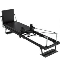 GIKPAL 92" Foldable Pilates Reformer Machine for Home Gym,Balanced Body Pilates Exercise Equipment with Jump Board