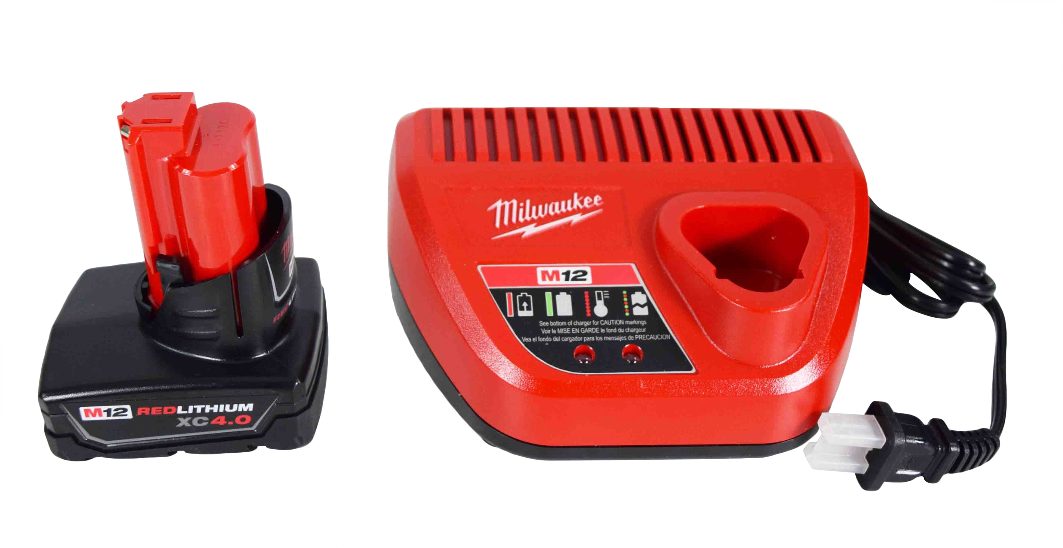 Milwaukee M12 Fuel 12V Brushless Hackzall Reciprocating Saw Kit 2520-21XC with 4Ah Battery & Charger