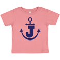 thumbnail image 3 of Inktastic Monogram J Nautical Anchor Boys or Girls Baby T-Shirt, 3 of 5