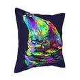 thumbnail image 2 of Bingfone Decorative Pillow Covers 18"X18" Howling Wolf Couch Pillow Cases Modern Farmhouse Covers For Couch Sofa Bed, 2 of 9