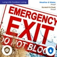 thumbnail image 5 of Emergency Exit, Do Not Block Sign,, 5 of 5