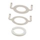 thumbnail image 2 of 2pcs E27 Lámpara de zócalo Adaptador de silla de silla de silla para la base roscada Fácilmente Instalar Gris, 2 of 8