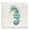Ombre Seahorse Ocean, variant on Stupell Industries Coastal Ombre Crab Impression Canvas Art, 17 x 17, by Susan Arnot