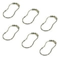 thumbnail image 4 of Zenna Home 4784914 Roller Shower Curtain Rings Metal, 4 of 4