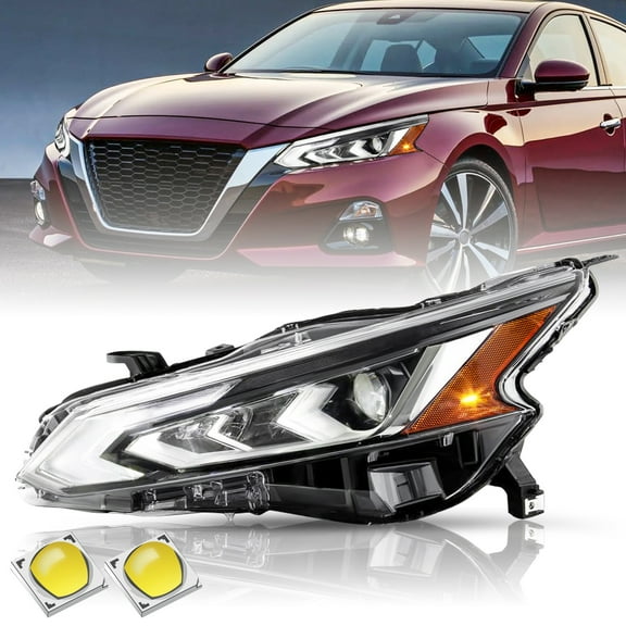 For 2019-2022 Nissan Altima Full LED LH Driver Side Headlight Headlamp Assembly