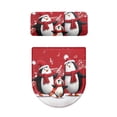 thumbnail image 5 of HELLHERO Penguin Music Pattern Toilet Seat Covers, Soft Fits All Toilet Shapes Easy Care, Comfortable and Practical Stretch Adjustable, 5 of 8