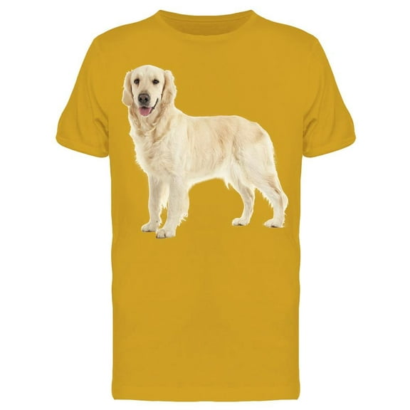 Golden Retriever Pose T-Shirt Men -Image by Shutterstock, Male XX-Large