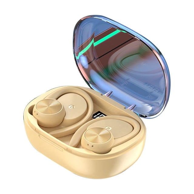 New Earphones Ear Hook Design In Ear Style With Charging Case And LED Display For Sports And Surround Sound
