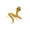 Gold, variant on Adjustable Snake Rings Stainless Steel Unisex Jewelry Elegant Everyday Or Evening Wear
