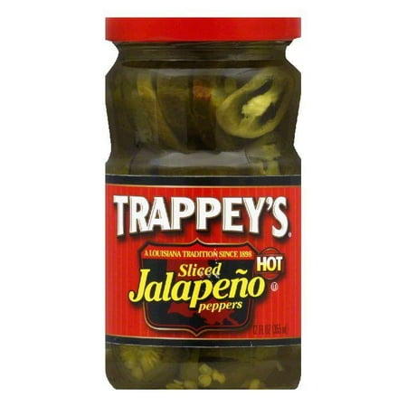 Trappey's Peppers Jalapeno Sliced, 12 OZ (Pack of (Best Way To Pickle Jalapenos)
