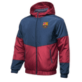 thumbnail image 3 of Icon Sports FC Barcelona Navy/Maroon Rain Jacket, 100% Nylon, YS-XXL, 3 of 7