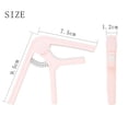 thumbnail image 2 of Portable Guitar Tuner Clamp Trigger Capo For Ukulele Classic Acoustic Guitars, 2 of 11