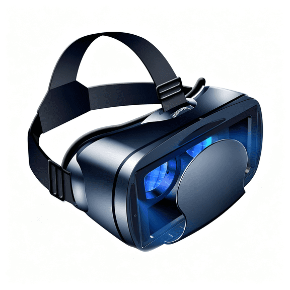 XUBIYM 3D Vr Headset,Virtual Reality Glasses Headset Helmets,Compatible with 5.0-7.0In with Controller,For Mobile Games&Movies(Black),Compatible with 5.0-7.0In Vr Headset for Phone