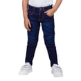 thumbnail image 4 of 3-pack Jeans De Mezclilla Mchk Para Niña. Escolar Skinny, 2 Azul claro + 1 Azul Marino MCHK 3PACK 9006, 4 of 5