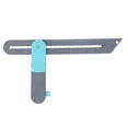 thumbnail image 1 of Calibre de bisel angular, calibre de bisel angular, regla de ángulo ajustable, ayuda para trabajar la madera, diseño de vanguardia, 1 of 9