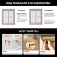 thumbnail image 7 of LazBlinds Cordless Blackout Bamboo Roman Shades, Room Darkening Blinds for Interior Windows, Thermal Insulated Roll Up Bamboo Blinds for Home & Patio, 24" W x 64" H, Papara Carbon, 7 of 7