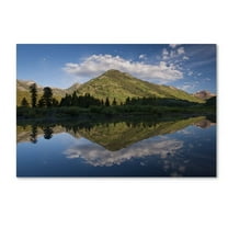 Trademark Fine Art 'Paradise Pond I' Canvas Art by Michael Blanchette Photography