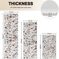 thumbnail image 4 of Math Equations Science Icons White Pattern Kitchen Rugs Sets Of 3,Kitchen Runner Rugs Non Skid Washable,Decorative Kitchen Floor Mats for Kitchen,Sink,Laundry,17"x30"+ 17"x47" + 17"x59", 4 of 6