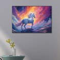 thumbnail image 4 of Pintura de diamante 5D DIY, taladro redondo completo, Kit de unicornio, decoración del hogar, 60x40cm FLhrweasw Nuevo, 4 of 9
