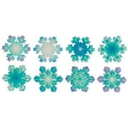Snowflakes Edible SugarSoft Cake/Cupcake Decorations 12 ct