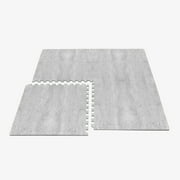 Forest Floor 3/8 Inch Thick Printed Foam Tiles, Premium Wood Grain Interlocking Foam Floor Mats, Anti-Fatigue Flooring – Stylish Flooring Solution
