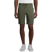 Athletic Works Men's and Big Men's Fleece Shorts, up to Size 3XL
