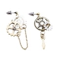 thumbnail image 1 of 2 Pendientes Steampunk Asimétricos Colgantes Para Los Oídos, De Bodas Sunnimix  Pendientes colgantes de engranaje vintage, 1 of 8