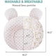 thumbnail image 2 of Soft Baby Pillows for Infants Unisex Newborn Head Shaping Infant Support Sleeping Head Pillows Love Latex Pillow, 2 of 5