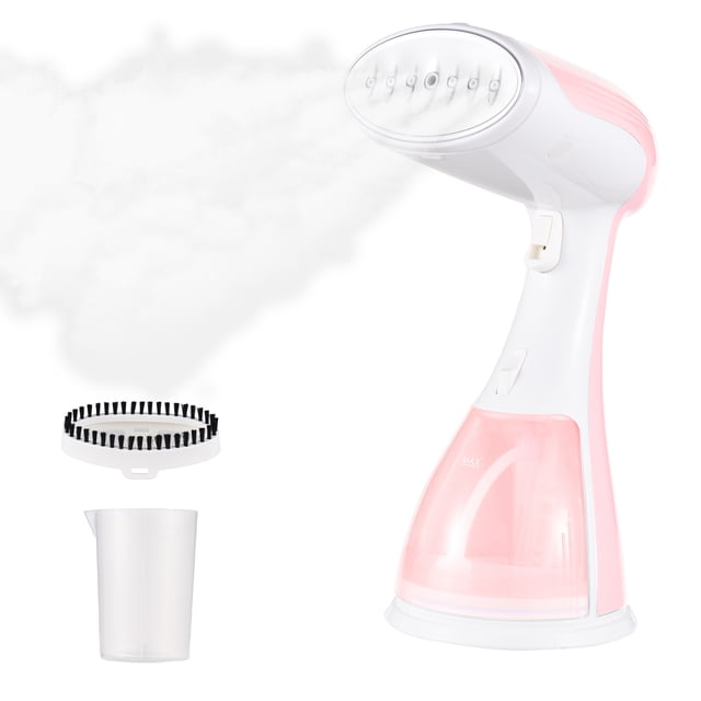 Vapor de la ropa Vaporizador para ropa de 1500 W 2 en 1 Eliminador de arrugas de tela y plancha para ropa Calentamiento rápido de 35 s Tanque de agua desmontable de 300 ml Vaporizador portátil de m