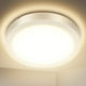 thumbnail image 1 of Lámpara de techo LED de 18 W. Moderna lámpara de techo LED ultrafina, redonda y de color blanco cálido, ideal para baño, dormitorio, cocina, salón, balcón y pasillo., 1 of 5