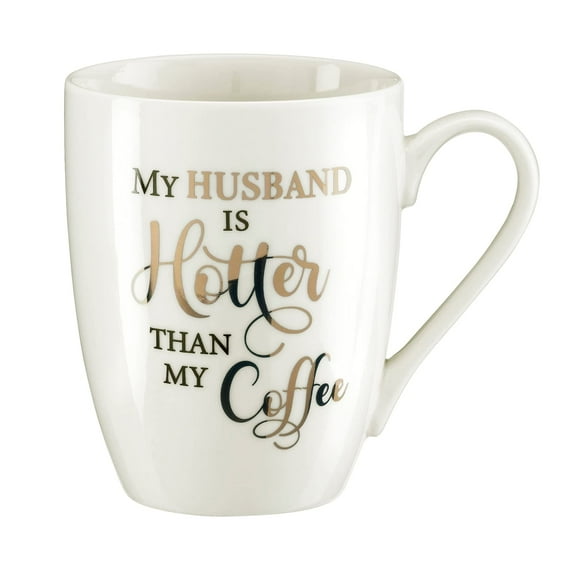 Lillian Rose Funny My Husband is Hotter than my Coffee Mug