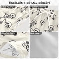 thumbnail image 4 of ALAZA Boys Swim Trunks Cute Skeleton Beach Board Shorts Drawstring Swimsuit 5T, 4 of 6