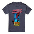 thumbnail image 1 of Marvel Comics Mens Amazing Grandad Spider-Man Corner Box Heather T-Shirt, 1 of 6