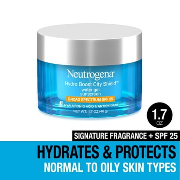 Neutrogena Hydro Boost City Shield Hydrating Water Gel, SPF 25, 1.7 oz