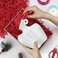 thumbnail image 2 of Relleno de papel arrugado, mxxkms, 1 kg, rojo, cesto de regalo, triturado, 2 of 6
