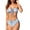 Multicolor, variant on Bikini Sets for Women Two Piece Swimsuits Halter String Triangle Bathing Suit Sexy Tie Side Bottom Swimwear