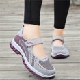 thumbnail image 5 of Willtoo Lightweight Breathable Women's Mary Jane Orthopedic Shoes Summer Cutout Design Mesh Walking Shoes for Casual Comfortable Sneakers, 5 of 6